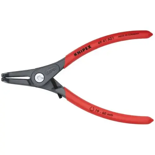 Ext 90 degree Precision Snap Ring Pliers-Limiter, 6.5", Non-slip plastic, 5/64" Tips Ext 90 degree Precision Snap Ring Pliers-Limiter, 6.5", Non-slip plastic, 5/64" Tips