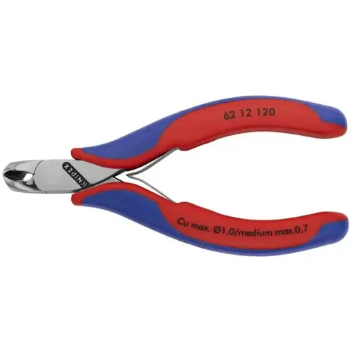 Electronics Oblique Cutters, 4.75", Comfort Grip, Flush Cut, End Cutter Head Electronics Oblique Cutters, 4.75", Comfort Grip, Flush Cut, End Cutter Head