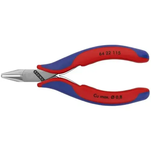 Electr End Cutting Nippers, 4.5", Comfort Grip, Semi-flush Sml Bevel Cut, 90 degree Electr End Cutting Nippers, 4.5", Comfort Grip, Semi-flush Sml Bevel Cut, 90 degree
