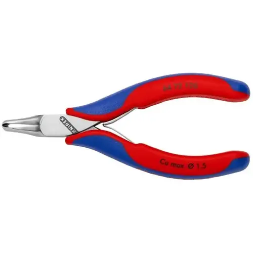 Electr End Cutting Nippers, 4.75", Comfort Grip, Semi-flush Sml Bevel Cut, 35 degree Electr End Cutting Nippers, 4.75", Comfort Grip, Semi-flush Sml Bevel Cut, 35 degree