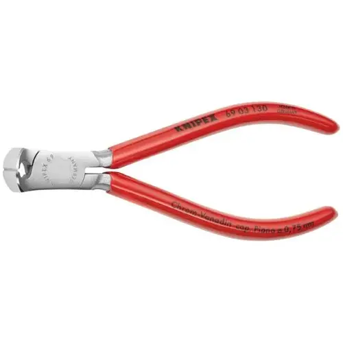 End Cutting Nippers, 5.25", Plastic, Chrome Plated End Cutting Nippers, 5.25", Plastic, Chrome Plated