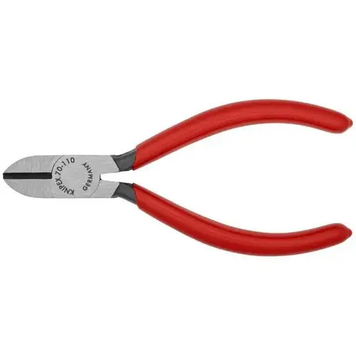 Diagonal Cutters, 4.25", Plastic Coating Diagonal Cutters, 4.25", Plastic Coating