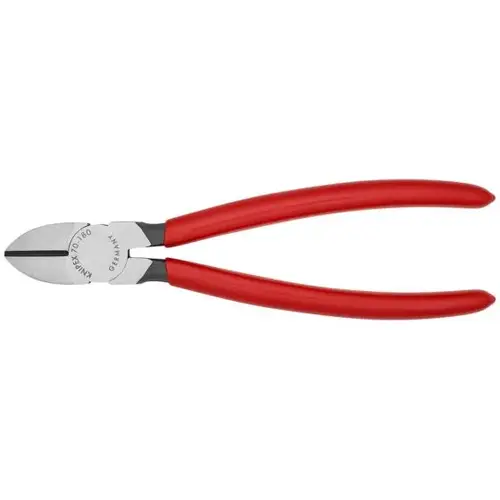 Diagonal Cutters, 7.25", Plastic Coating Diagonal Cutters, 7.25", Plastic Coating