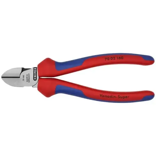 Diagonal Cutters, 6.25", Comfort Grip, Polished Diagonal Cutters, 6.25", Comfort Grip, Polished