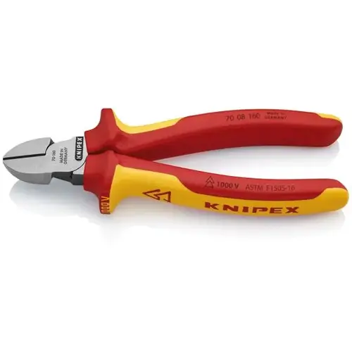 Diagonal Cutters-1000V, 6.25", Comfort Grip, ASTM Diagonal Cutters-1000V, 6.25", Comfort Grip, ASTM