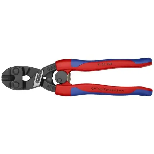 CoBolt High Leverage 20 degree Angled Compact Bolt Cutters, 8", Slim Comfort Grip CoBolt High Leverage 20 degree Angled Compact Bolt Cutters, 8", Slim Comfort Grip