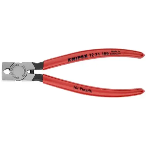 Diagonal Pliers for Flush Cutting Plastics 85 degree Angled, 6.25", Plastic Coating Diagonal Pliers for Flush Cutting Plastics 85 degree Angled, 6.25", Plastic Coating