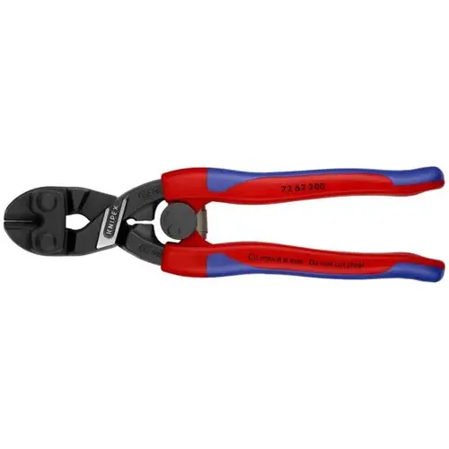 High Leverage Flush Cutter-Plastic and Soft Metal, 8", Slim Comfort Grip, Bulk High Leverage Flush Cutter-Plastic and Soft Metal, 8", Slim Comfort Grip, Bulk