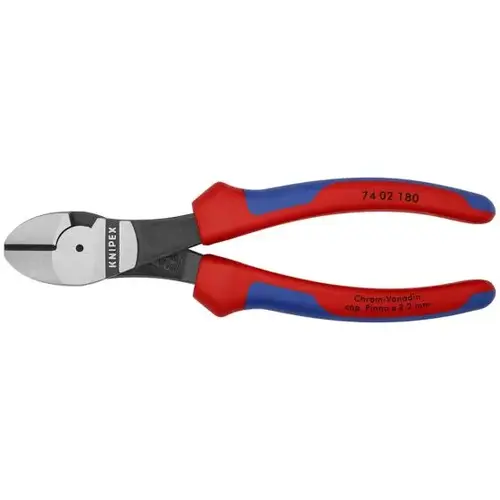 High Leverage Diagonal Cutters, 7.25", Comfort Grip High Leverage Diagonal Cutters, 7.25", Comfort Grip