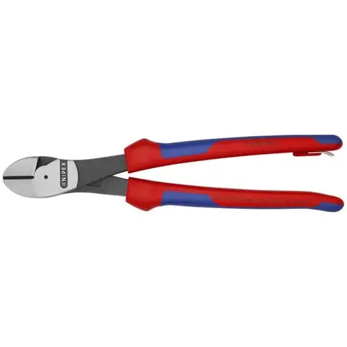 High Leverage Diagonal Cutters-Tethered Attachment, 10", Comfort Grip High Leverage Diagonal Cutters-Tethered Attachment, 10", Comfort Grip
