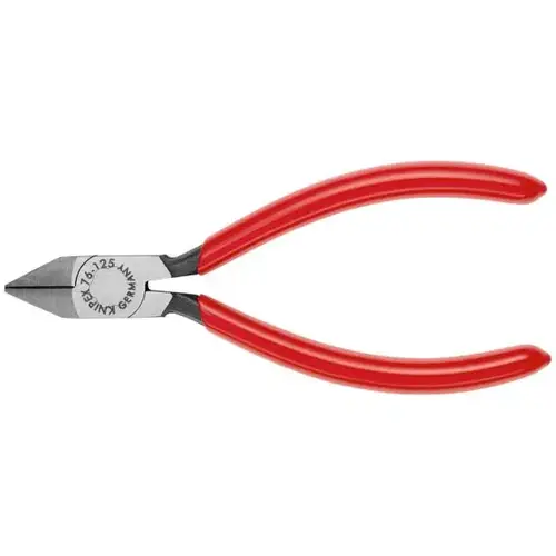 Diagonal Cutters, 5", Plastic Coating, Small Bevel Cut Diagonal Cutters, 5", Plastic Coating, Small Bevel Cut