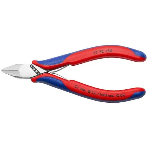 Electronics Diagonal Cutters, 5.25", Comfort Grip, Semi-flush Small Bevel Cut Electronics Diagonal Cutters, 5.25", Comfort Grip, Semi-flush Small Bevel Cut