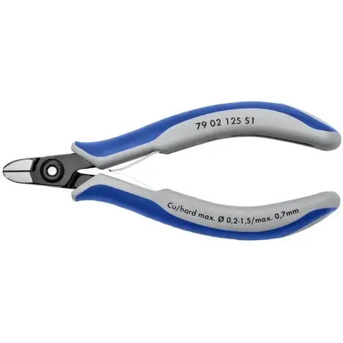 Aviation Round Nose Diagonal, 5", Comfort Grip, Semi-Flush very Small Bevel Cut Aviation Round Nose Diagonal, 5", Comfort Grip, Semi-Flush very Small Bevel Cut