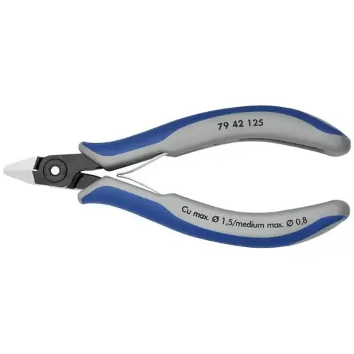 Electronics Diagonal, 5", Comfort Grip, Flush Cut Electronics Diagonal, 5", Comfort Grip, Flush Cut
