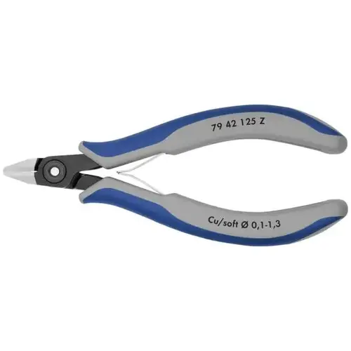 Electronics Diagonal, 5", Comfort Grip, Ultra Flush Cut Electronics Diagonal, 5", Comfort Grip, Ultra Flush Cut