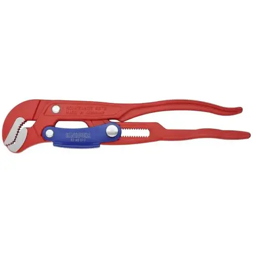 Rapid Adjustment Swedish Pipe Wrench-S-Typ, 12.75", Bare Handles Rapid Adjustment Swedish Pipe Wrench-S-Typ, 12.75", Bare Handles