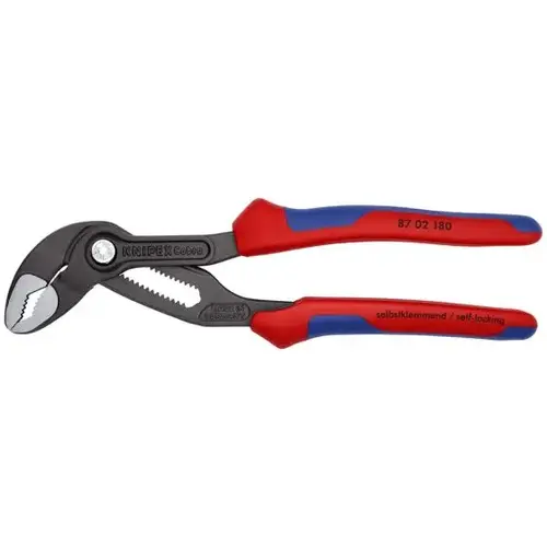 Cobra Water Pump Pliers, 7.25", Comfort Grip Cobra Water Pump Pliers, 7.25", Comfort Grip