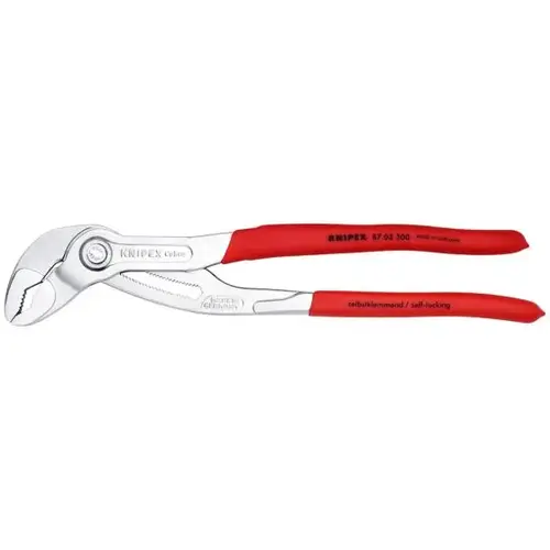 Cobra Water Pump Pliers, 12", Plastic Coating Cobra Water Pump Pliers, 12", Plastic Coating