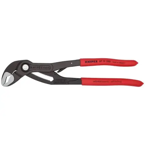 Cobra matic Water Pump Pliers, 10", Non-Slip Plastic Cobra matic Water Pump Pliers, 10", Non-Slip Plastic