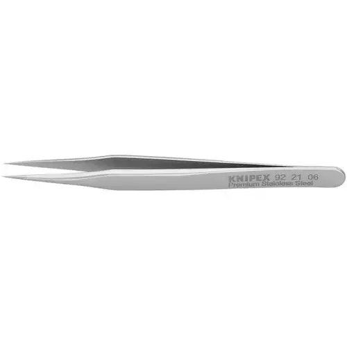 PremiumStainlessSteelGrippingTweezers-Needle-Point, 3.25", 0.08mm TT, 0.13mm TW PremiumStainlessSteelGrippingTweezers-Needle-Point, 3.25", 0.08mm TT, 0.13mm TW