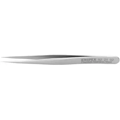 PremiumStainlessSteel Gripping Tweezers-NeedlePoint, 4.75", 0.12mm TT, 0.18mm TW PremiumStainlessSteel Gripping Tweezers-NeedlePoint, 4.75", 0.12mm TT, 0.18mm TW