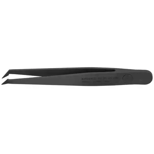 Plastic Gripping Tweezers-Pointed Tips-ESD, 4.5", 0.50 mm TT, 0.40 mm TW Plastic Gripping Tweezers-Pointed Tips-ESD, 4.5", 0.50 mm TT, 0.40 mm TW