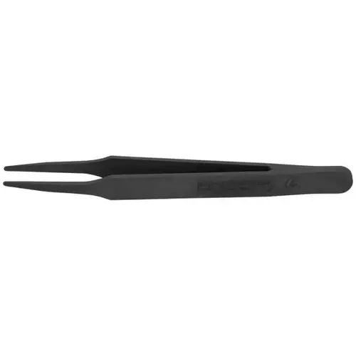 Plastic Gripping Tweezers-Blunt Tips-ESD, 4.5", 0.35 mm TT, 2.00 mm TW Plastic Gripping Tweezers-Blunt Tips-ESD, 4.5", 0.35 mm TT, 2.00 mm TW