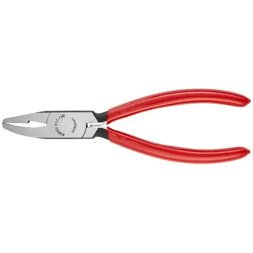 Glass Nibbling Pliers, 6.25", Plastic Coating, Spring Loaded Glass Nibbling Pliers, 6.25", Plastic Coating, Spring Loaded