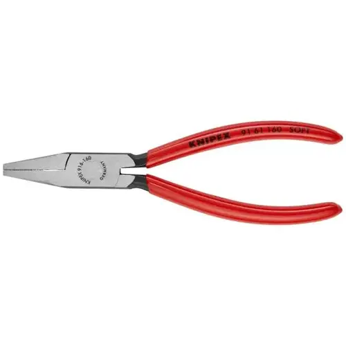 Glass Trimming Pliers-Flat Nose, 6.25", Plastic Coating Glass Trimming Pliers-Flat Nose, 6.25", Plastic Coating