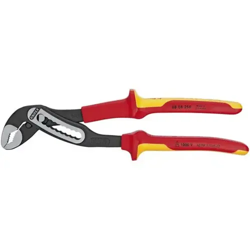 Alligator Water Pump Pliers-1000V, 10", Comfort Grip, ASTM Alligator Water Pump Pliers-1000V, 10", Comfort Grip, ASTM