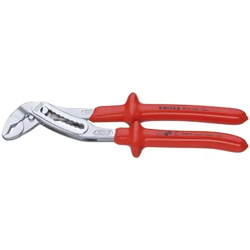 Alligator Water Pump Pliers-1000V, 12", Plastic Coating, VDE Alligator Water Pump Pliers-1000V, 12", Plastic Coating, VDE
