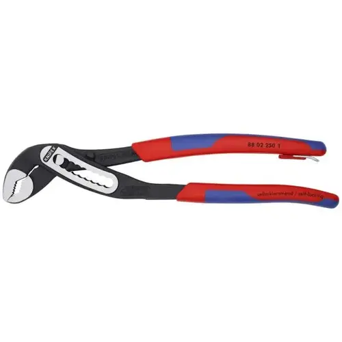 Alligator Water Pump Pliers-Tethered Attachment, 10", Slim Comfort Grip Alligator Water Pump Pliers-Tethered Attachment, 10", Slim Comfort Grip
