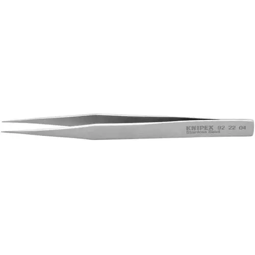 Stainless Steel Gripping Tweezers-Pointed Tips, 5 1/4", 0.30 mm TT, 0.50 mm TW Stainless Steel Gripping Tweezers-Pointed Tips, 5 1/4", 0.30 mm TT, 0.50 mm TW