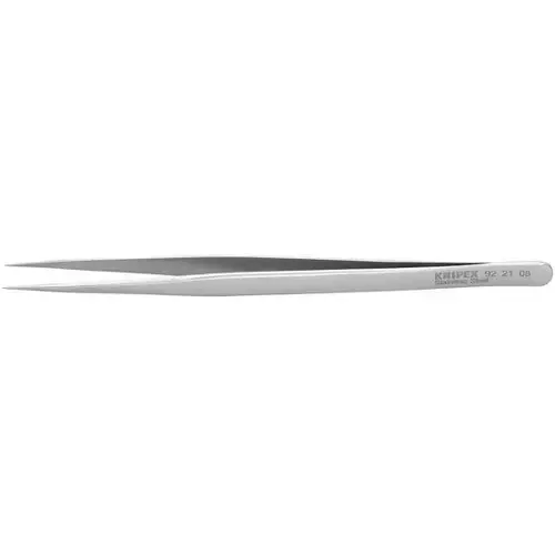 Stainless Steel Gripping Tweezers-Needle Point Tips, 5.5", 0.20mm TT, 0.30mm TW Stainless Steel Gripping Tweezers-Needle Point Tips, 5.5", 0.20mm TT, 0.30mm TW