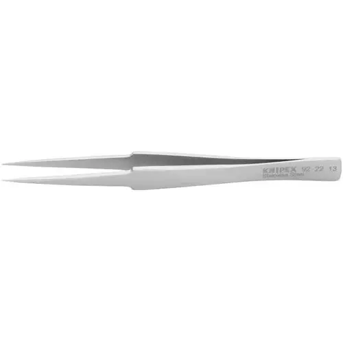 Stainless Steel Gripping Tweezers-Pointed Tips, 5.25", 0.40 mm TT, 0.50 mm TW Stainless Steel Gripping Tweezers-Pointed Tips, 5.25", 0.40 mm TT, 0.50 mm TW