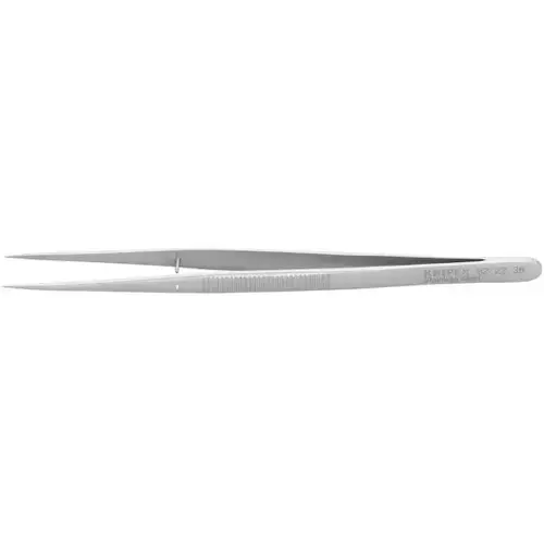 Stainless Steel Gripping Tweezers-Pointed Tips, 6", 0.50 mm TT, 0.50 mm TW Stainless Steel Gripping Tweezers-Pointed Tips, 6", 0.50 mm TT, 0.50 mm TW