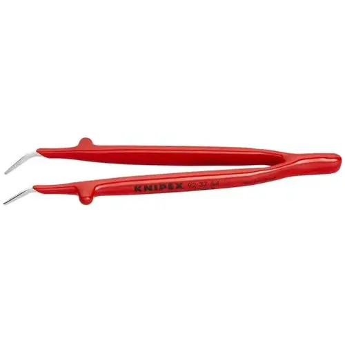 Stainless Steel GrippingTweezers-30 degree-1000V, 6", 1.00 mm TT, 1.30 mm TW Stainless Steel GrippingTweezers-30 degree-1000V, 6", 1.00 mm TT, 1.30 mm TW