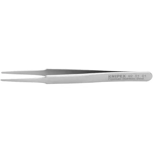 Premium Stainless Steel Gripping Tweezers-Blunt, 4.75", 0.13mm TT, 1.90mm TW Premium Stainless Steel Gripping Tweezers-Blunt, 4.75", 0.13mm TT, 1.90mm TW