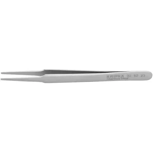 Stainless Steel Gripping Tweezers-Blunt Tips, 4 3/4", 0.30 mm TT, 2.00 mm TW Stainless Steel Gripping Tweezers-Blunt Tips, 4 3/4", 0.30 mm TT, 2.00 mm TW