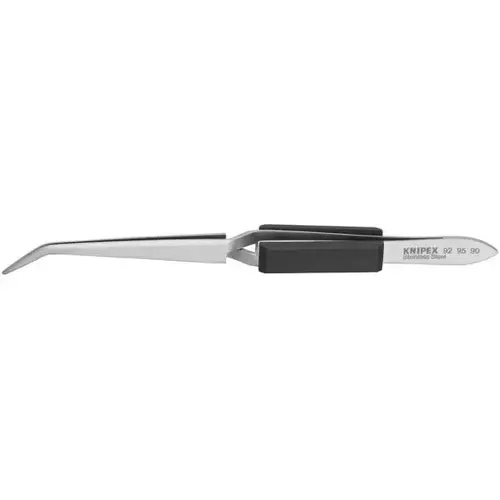 StainlessSteelGrippingX-OverTweezers-40 degree-Blunt Tips, 6.25", 0.80mm TT, 1.00mm TW StainlessSteelGrippingX-OverTweezers-40 degree-Blunt Tips, 6.25", 0.80mm TT, 1.00mm TW