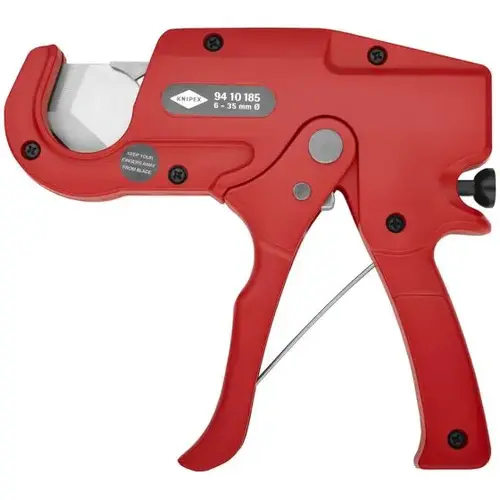 Plastic Pipe Cutter, 7.25", Bare Handles Plastic Pipe Cutter, 7.25", Bare Handles