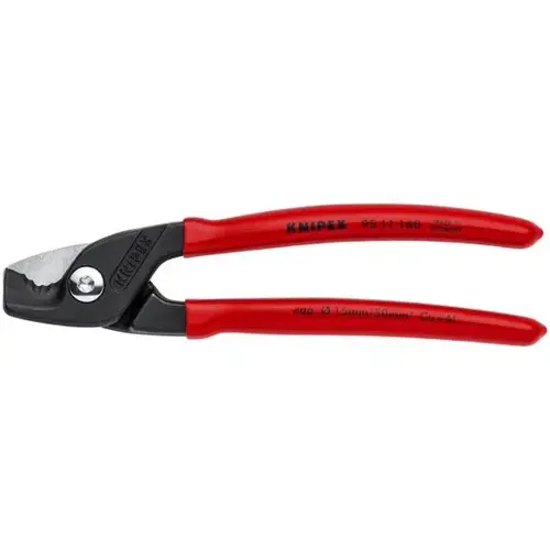 StepCut Cable Shears, 6.25", Plastic Coating, Bulk StepCut Cable Shears, 6.25", Plastic Coating, Bulk