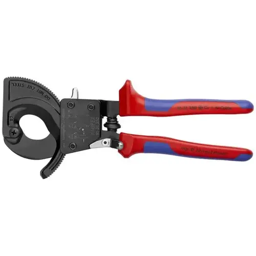 Ratcheting Cable Cutters, 10", Comfort Grip Ratcheting Cable Cutters, 10", Comfort Grip