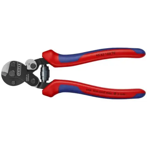 Wire Rope Shears-Tire Cord Cutter, 6.25", Comfort Grip Wire Rope Shears-Tire Cord Cutter, 6.25", Comfort Grip