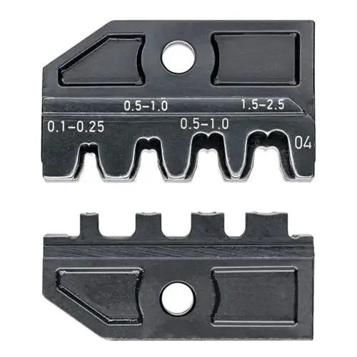 Crimping Die-Non-Insulated Open Plug-Type Connectors (Plug Width 2.8 and 4.8 mm) Crimping Die-Non-Insulated Open Plug-Type Connectors (Plug Width 2.8 and 4.8 mm)