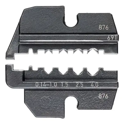 Crimping Die-Solar Cable Connectors Gesis Solar PST 40, Square, 2 Crimp Pos Crimping Die-Solar Cable Connectors Gesis Solar PST 40, Square, 2 Crimp Pos