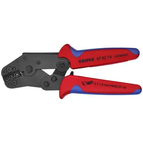Crimping Pliers-Non-Insulated Open Plug-Type (Plug Width 2.8 and 4.8 mm), 7.5" Crimping Pliers-Non-Insulated Open Plug-Type (Plug Width 2.8 and 4.8 mm), 7.5"