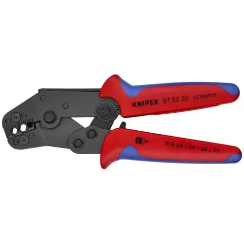 Crimping Pliers for COAX, BNC and TNC Connectors RG 58/59/62/71/223, 7.5" Crimping Pliers for COAX, BNC and TNC Connectors RG 58/59/62/71/223, 7.5"