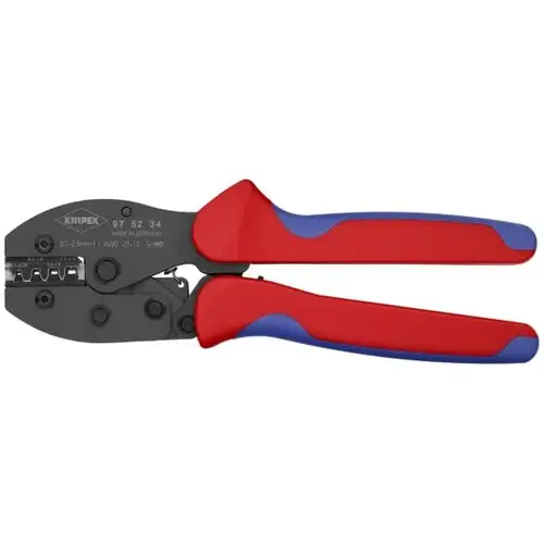Crimping Pliers-Non-Insulated Open Plug-Type (Plug Width 2.8 and 4.8 mm), 8.5" Crimping Pliers-Non-Insulated Open Plug-Type (Plug Width 2.8 and 4.8 mm), 8.5"