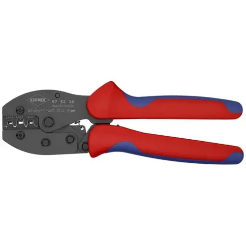 Crimping Pliers-Non-Insulated Open Plug-Type (Plug Width 4.8 and 6.3 mm), 8.5" Crimping Pliers-Non-Insulated Open Plug-Type (Plug Width 4.8 and 6.3 mm), 8.5"
